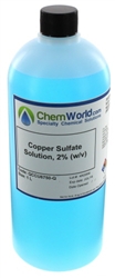 Copper Sulfate Solution 2% Questions & Answers