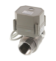 1'' Stainless Steel Motorized Ball Valve - Power off / closed. Questions & Answers