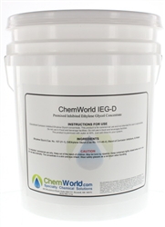 Is the ethylene glycol legal to use in a residential radiant hot water heating system?