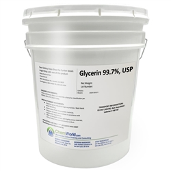 Glycerin USP Kosher (USA Soy Based) - 5 Gallons Questions & Answers