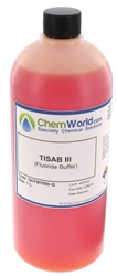 Fluoride Buffer (TISAB III) - 1 Liter Questions & Answers