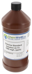 Chlorine Standard Solution - 1 Liter Questions & Answers