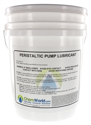 will this lubricant work with the 65NR peristaltic pump (bredel hose)? how many hours of use before a change needed