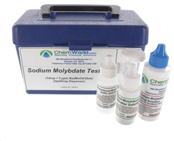 does this method work for identification of Molybdate down to 10 PPM in a Methyl diethylanolamine /water solution?