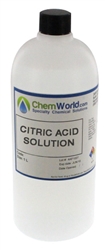 Citric Acid Solution Questions & Answers