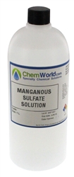 Manganous Sulfate Solution Questions & Answers