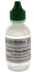 contents of sodium thiosulfate