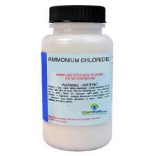 Your Amonium Chloride 500 Gram bottles - What is the particle size ?