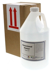 Does your DeIonized Water includes a cert?