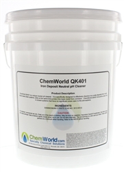 ChemWorld QK401 - Neutral pH Iron Oxide Cleaner Questions & Answers