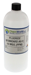 Fluoride Standard as F, 10 mg/L (ppm) Questions & Answers